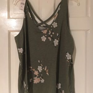 LOFT Tops - Loft outlet floral tank XL LOFT Tops - Loft outlet floral tank XL